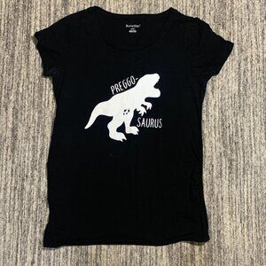 BumpStart Maternity T-Shirt Preggosaurus Pregnancy Tee Medium